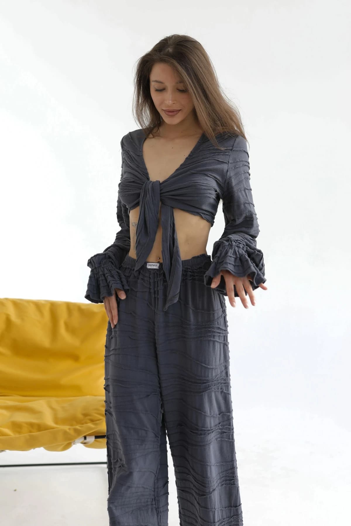 Кофта volna графит