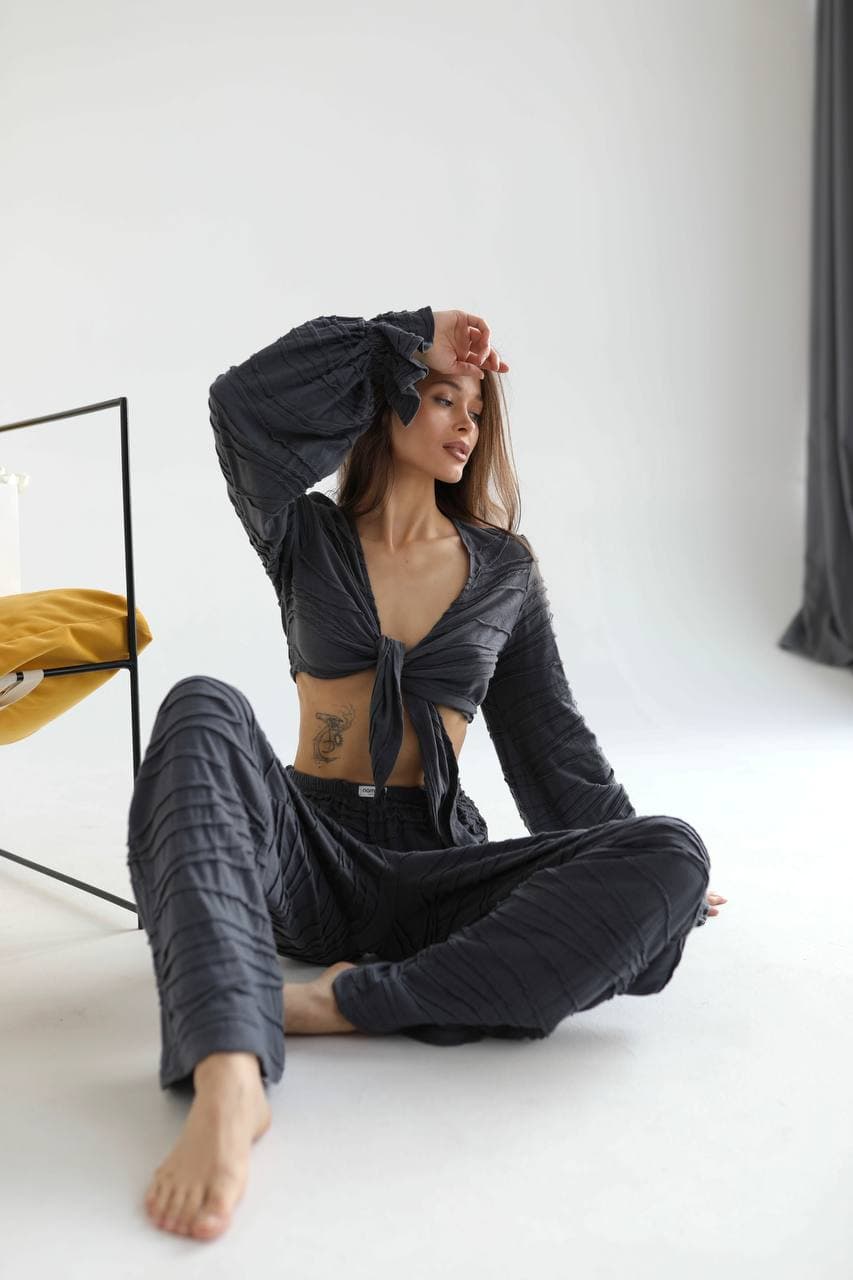 Кофта volna графит